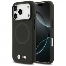 BMW M FW metalinis logotipo „MagSafe“ dėklas, skirtas „iPhone 17 Pro“ – juodas
