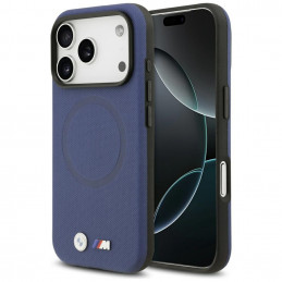 BMW M FW metalinis logotipo „MagSafe“ dėklas, skirtas „iPhone 17 Pro Max“ – tamsiai mėlynas