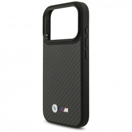 BMW M Kevlar matinis MagSafe dėklas, skirtas iPhone 17 Pro – juodas