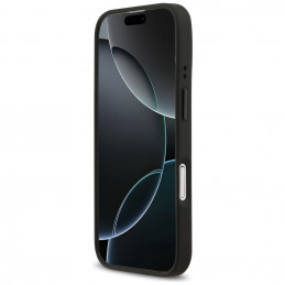 BMW M perforuotos juostelės logotipo „MagSafe“ dėklas, skirtas iPhone 17 – raudonas