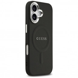 „Guess“ klasikinis „MagSafe“ dėklas, skirtas „iPhone 17“ – juodas