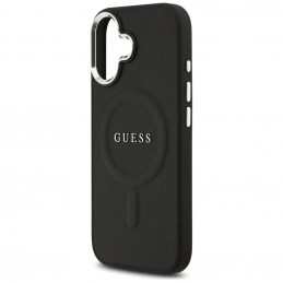 „Guess“ klasikinis „MagSafe“ dėklas, skirtas „iPhone 17“ – juodas