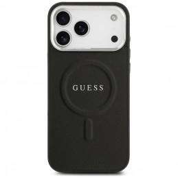 „Guess“ klasikinis „MagSafe“ dėklas, skirtas „iPhone 17 Pro Max“ – juodas