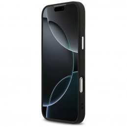 „Guess“ klasikinis „MagSafe“ dėklas, skirtas „iPhone 17 Pro Max“ – juodas