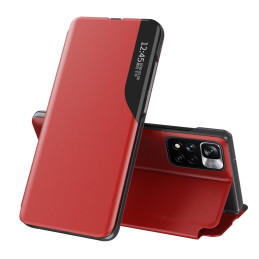 Eco Leather View Case elegantiškas dėklas su atvartu ir stovo funkcija Xiaomi Redmi Note 11 Pro+ 5G (Kinija) / 11 Pro 5G...