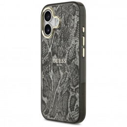„Guess“ „Python“ rašto „MagSafe“ dėklas, skirtas „iPhone 17“ – juodas