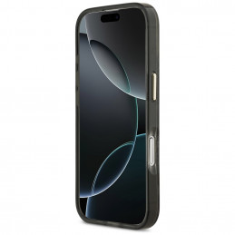 „Guess“ „Python“ rašto „MagSafe“ dėklas, skirtas „iPhone 17“ – juodas