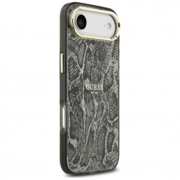 „Guess“ „Python“ rašto „MagSafe“ dėklas, skirtas „iPhone Air“ – juodas