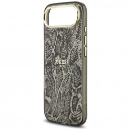 „Guess“ „Python“ rašto „MagSafe“ dėklas, skirtas „iPhone Air“ – juodas