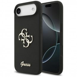 „Guess“ silikoninis „Big 4G Script“ dėklas, skirtas „iPhone Air“ – juodas