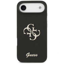 „Guess“ silikoninis „Big 4G Script“ dėklas, skirtas „iPhone Air“ – juodas