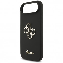 „Guess“ silikoninis „Big 4G Script“ dėklas, skirtas „iPhone Air“ – juodas