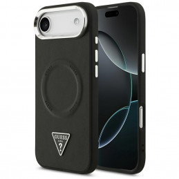 „Guess“ trikampio logotipo „MagSafe“ dėklas, skirtas „iPhone Air“ – juodas