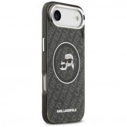 „Karl Lagerfeld IML“ blizgučiais ir „Karl & Choupette“ galvų logotipu aprūpintas „MagSafe“ dėklas, skirtas „iPhone Air“ ...