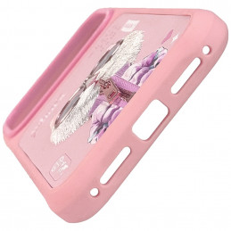 „Nimmy Cool&Cute 2.0“ katės dėklas, skirtas „iPhone 17 Pro“ – rožinis