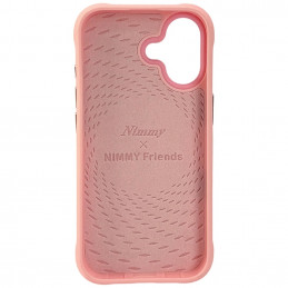 „Nimmy Cool&Cute 2.0“ katės dėklas, skirtas „iPhone 17“ – rožinis