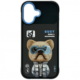 „Nimmy Cool&Cute 2.0“ dėklas, skirtas „iPhone 17“ – juodas