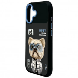 „Nimmy Cool&Cute 2.0“ dėklas, skirtas „iPhone 17“ – juodas