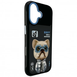„Nimmy Cool&Cute 2.0“ dėklas, skirtas „iPhone 17“ – juodas
