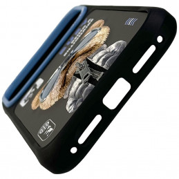 „Nimmy Cool&Cute 2.0“ dėklas, skirtas „iPhone 17 Pro“ – juodas