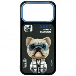 „Nimmy Cool&Cute 2.0“ dėklas, skirtas „iPhone 17 Pro Max“ – juodas