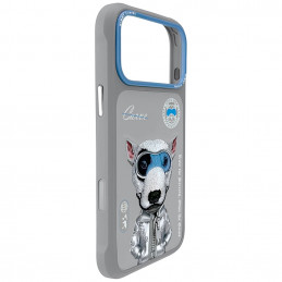 „Nimmy Cool&Cute 2.0“ apsauginis dėklas „iPhone 17 Pro Max“ – pilkas