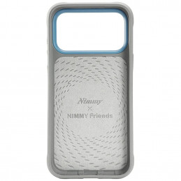 „Nimmy Cool&Cute 2.0 Nag“ dėklas, skirtas „iPhone 17 Pro“ – pilkas