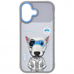 „Nimmy Cool&Cute 2.0“ apsauginis dėklas „iPhone 17“ – pilkas