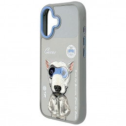 „Nimmy Cool&Cute 2.0“ apsauginis dėklas „iPhone 17“ – pilkas