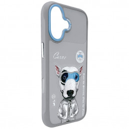 „Nimmy Cool&Cute 2.0“ apsauginis dėklas „iPhone 17“ – pilkas