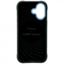 „Nimmy Cool&Cute 2.0“ vilko formos dėklas, skirtas „iPhone 17“ – juodas