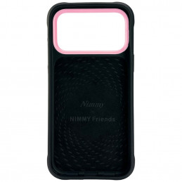 „Nimmy Glasses“ stilingas katino formos dėklas, skirtas „iPhone 17 Pro“ – juodas