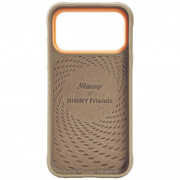 „Nimmy Glasses Cool“ dėklas, skirtas „iPhone 17 Pro Max“ – smėlio spalvos