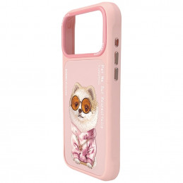 „Nimmy Glasses Cool“ dėklas, skirtas „iPhone 17 Pro Max“ – rožinis