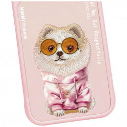 „Nimmy Glasses Cool“ dėklas, skirtas „iPhone 17 Pro Max“ – rožinis