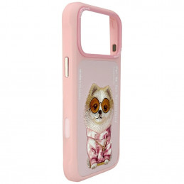 „Nimmy Glasses Cool“ dėklas, skirtas „iPhone 17 Pro Max“ – rožinis