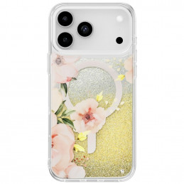 UNIQ Coehl Fleurette dėklas, skirtas iPhone 17 Pro Max su magnetiniu įkrovimu – daugiaspalvis