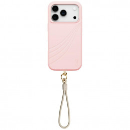 UNIQ Coehl Serina dėklas, skirtas iPhone 17 Pro, su magnetiniu įkrovimu – rožinis