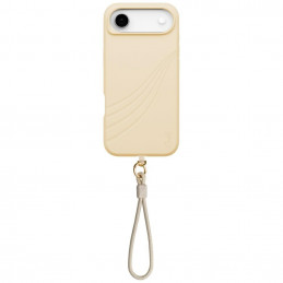 UNIQ Coehl Serina iPhone Air magnetinis įkrovimo dėklas – smėlio spalvos