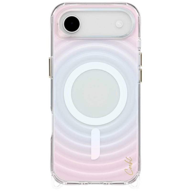 UNIQ Coehl Vela iPhone Air magnetinis įkrovimo dėklas – daugiaspalvis
