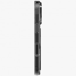 UNIQ „Heldro Air“ dėklas, skirtas „iPhone 17 Pro“ su magnetiniu įkrovimu – juodas
