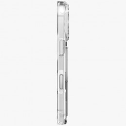 UNIQ „Heldro Air“ dėklas, skirtas „iPhone 17 Pro“ su magnetiniu įkrovimu – permatomas