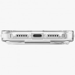 UNIQ „Heldro Air“ dėklas, skirtas „iPhone 17 Pro“ su magnetiniu įkrovimu – permatomas