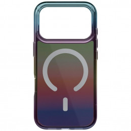 UNIQ Iridescia dėklas, skirtas iPhone 17 Pro, Magclick įkrovimas – daugiaspalvis