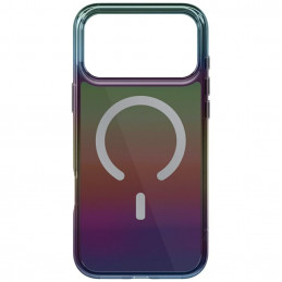 UNIQ Iridescia dėklas, skirtas iPhone 17 Pro Max su Magclick įkrovimu – daugiaspalvis