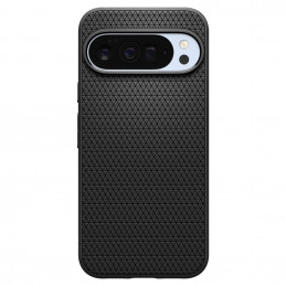 „Spigen Liquid Air Mag MagSafe“ dėklas, skirtas „Google Pixel 10 Pro XL“ – matinės juodos spalvos