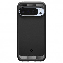 „Spigen Rugged Armor Mag MagSafe“ dėklas, skirtas „Google Pixel 10 Pro XL“ – matinės juodos spalvos