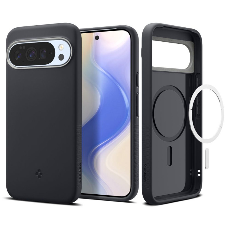 „Spigen Nano Pop Mag MagSafe“ dėklas, skirtas „Google Pixel 10 Pro XL“ – juodas
