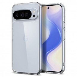 „Spigen Ultra Hybrid“ dėklas, skirtas „Google Pixel 10 Pro XL“ – skaidrus