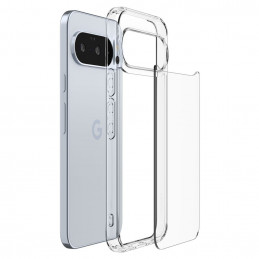 „Spigen Ultra Hybrid“ dėklas, skirtas „Google Pixel 10 Pro XL“ – skaidrus